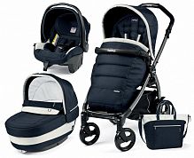 Peg-Perego Коляска 3 в 1 Book Plus  51S / цвет Luxe Blue					