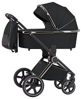 Carrello Коляска 2 в 1 Ultimo CRL-6511 2023 / цвет Sable Black (черный), на шасси Black Chrome					