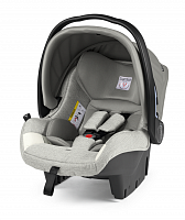 Peg-Perego Автокресло 0+ Primo Viaggio SL / цвет Luxe Pure серый с белой полоской					